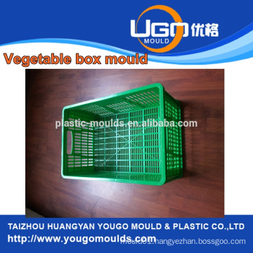 Taizhou mould factory for plastic injection crate basket mould